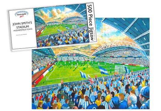 John Smith's Stadium Fine Art Jigsaw Puzzle - Huddersfield Town FC